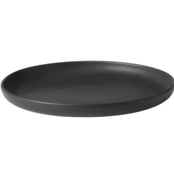 Louise Roe Övriga Tallrikar & Fat|Mattallrikar-Ceramic Pisu 16 Tallrik Ø22 cm, Ink Black