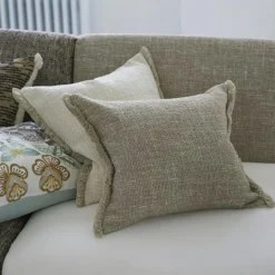 Charroux Kudde 50x50 cm, Chalk