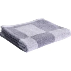 HAY Handdukar & Badlakan-Check Badhandduk 70x136 cm, Lavendel