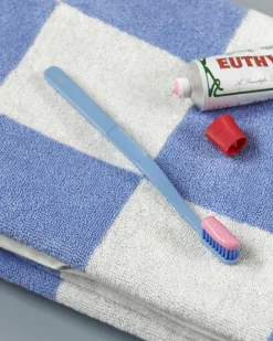 HAY Handdukar & Badlakan-Check Badhandduk 70x136 cm, Lavendel