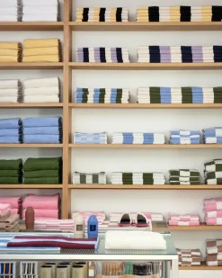 HAY Handdukar & Badlakan-Check Badhandduk 70x136 cm, Lavendel