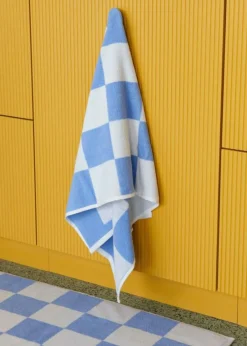 HAY Handdukar & Badlakan-Check Badhandduk 70x136 cm, Lavendel