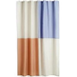 HAY Duschdraperier-Check Duschdraperi 180x200 cm, Blå