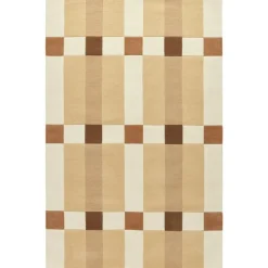 Checks Ullmatta Beige, 250x350 cm