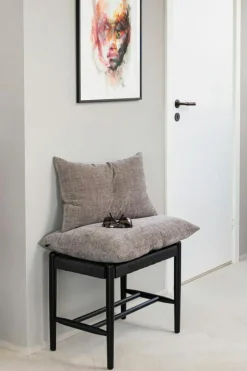 Chenille Kudde 50x70 cm, Valnöt