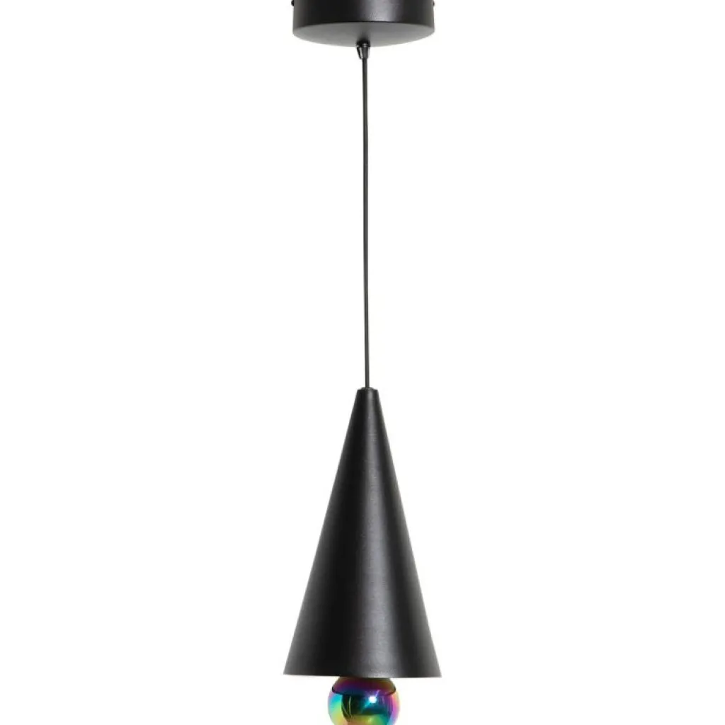 Petite Friture Fönsterlampor|Pendellampor-Cherry LED Pendel 93 mm, Svart