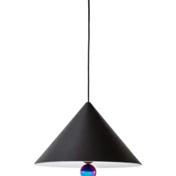 Petite Friture Fönsterlampor|Pendellampor-Cherry LED Pendel 93 mm, Svart