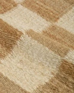 Chess Dörrmatta 60x90 cm, Natural Jute / Off-white