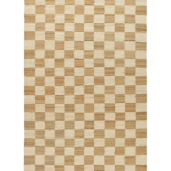 Decotique Jutemattor-Chess Matta Natural Jute / Off-white, 200x300 cm
