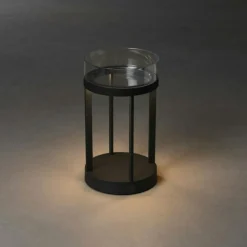 Chieti Bordslampa Portabel, Svart