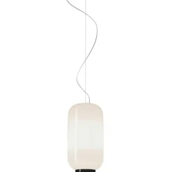 Foscarini Pendellampor-Chouchin Reverse 2 Pendel Vit / Svart LED, Dimbar