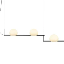 Estiluz Pendellampor-Circ T-3716 Pendel, Svart / Svart