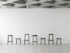 Circa Barstol 65 cm, Brunt Läder / Ultra leather 41574