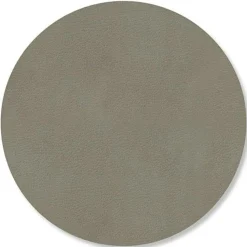 LIND DNA Bordstabletter & Glasunderlägg-Circle Glasunderlägg Nupo 10 cm, Clay Brown