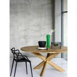 Circle Matbord Ø136, Ek