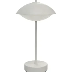 Clam Bordslampa Portabel, Vit
