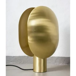 Clam Table Lamp Bordslampa, Burned Black