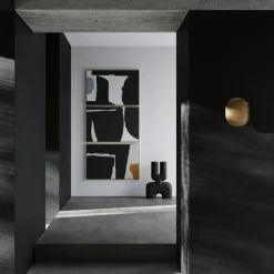 101 Copenhagen Vägglampor-Clam Vägglampa, Oxidized