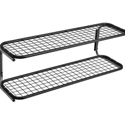 Classic 650 Skohylla Dubbel Svart / Krom, 100 cm