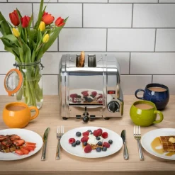 Classic Brödrost 2 Skivor, Svart