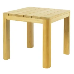 Clay Sidobord Fyrkantigt 45x45 cm, Teak