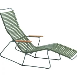 Houe Solstolar & Solsängar-Click Sunrocker Solsäng, Oliv