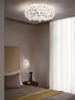 Clizia Mama Non Mama Vägg-/Taklampa 78 cm, Vit