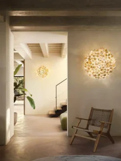 Clizia Mama Non Mama Vägg-/Taklampa 78 cm, Vit