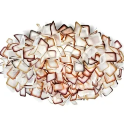 Clizia Vägg-/Taklampa 78 cm, Orange