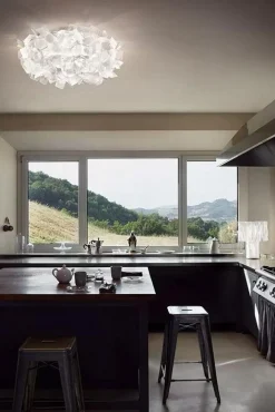 SLAMP Vägglampor|Plafonder-Clizia Vägg-/Taklampa Orange