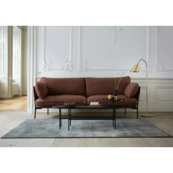 &Tradition 3-Sitssoffor-Cloud Soffa 3-Sits, Svarta Ben / Hot Madison 495