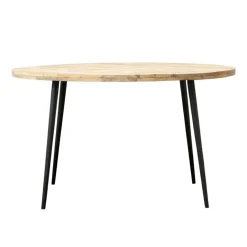 Club Matbord Ø130 cm, Ljust trä