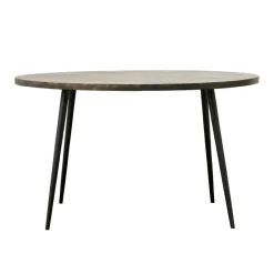 Club Matbord Ø130 cm, Ljust trä