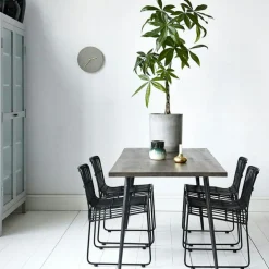 Club Matbord 80x200 cm, Svartbets