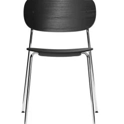 Audo Copenhagen Stolar-Co Stol Kromade Ben, Sits + Rygg + Arm
