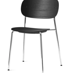 Audo Copenhagen Stolar-Co Stol Kromade Ben, Sits + Rygg + Arm