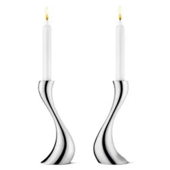 Georg Jensen Ljusstakar-Cobra Ljusstake 2-pack, 20 cm