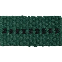 HAY Dörrmattor-Coco Dörrmatta 40x80 cm, Vit / Mörkgrön