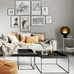 Colby XL Bordslampa, Sandsvart