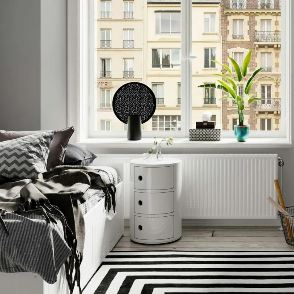 Colby XL Bordslampa, Sandsvart