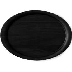 Collect SC64 Bricka Svartlackad Ek, 40 cm