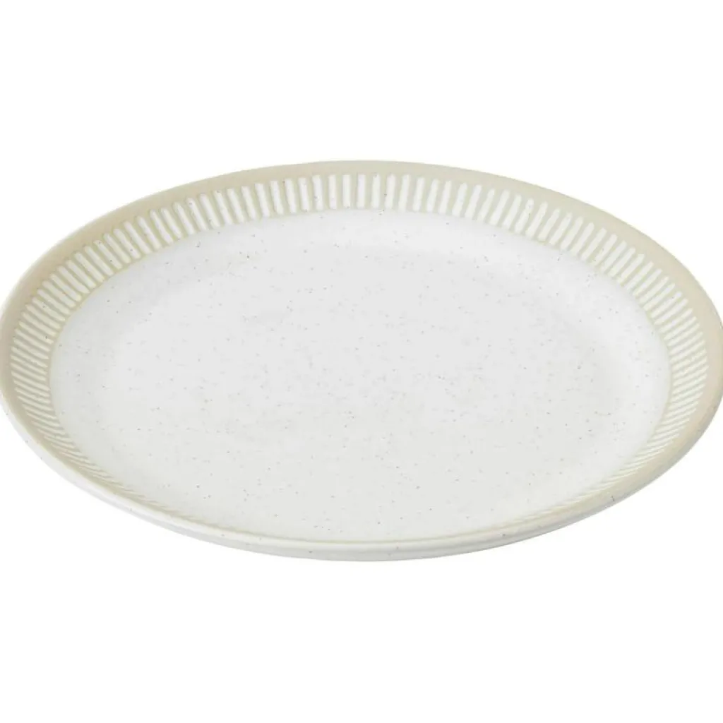 Knabstrup Keramik Mattallrikar-Colorit Tallrik 22 cm, Sand