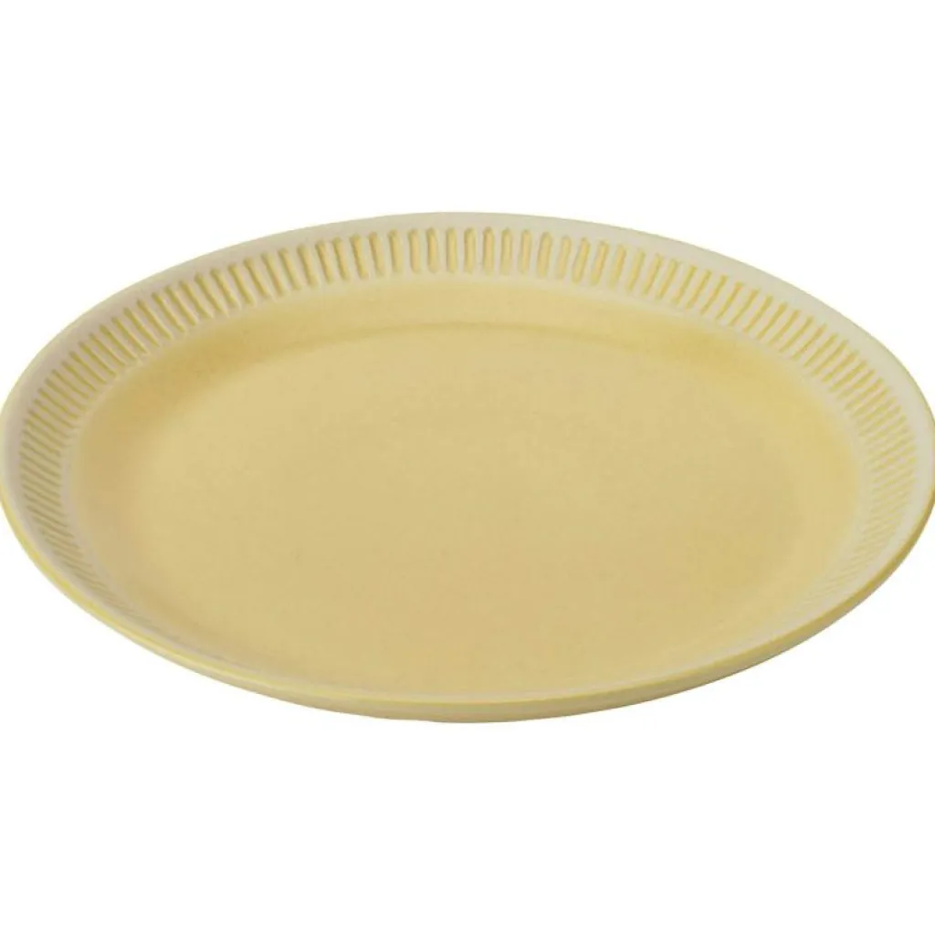 Knabstrup Keramik Mattallrikar-Colorit Tallrik 22 cm, Sand