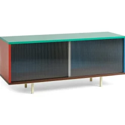 HAY Skänkar & Sideboards|Tv-Bänkar & Mediabänkar-Colour Cabinet Sideboard Glasdörr, 120 cm /