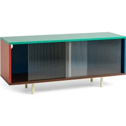HAY Skänkar & Sideboards|Tv-Bänkar & Mediabänkar-Colour Cabinet Sideboard Glasdörr, 120 cm /
