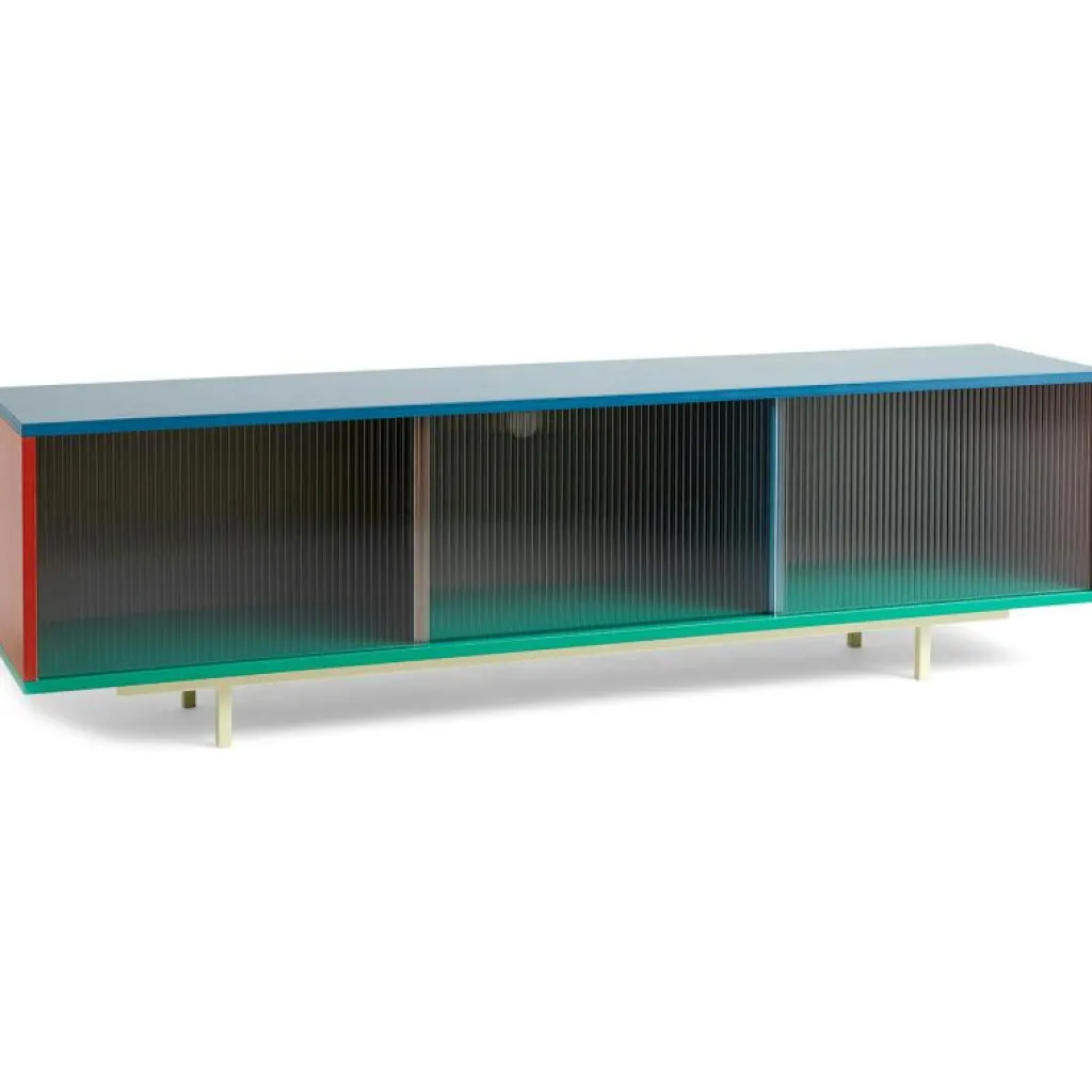 HAY Skänkar & Sideboards|Tv-Bänkar & Mediabänkar-Colour Cabinet Sideboard Glasdörr, 120 cm /