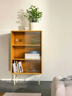 HAY Skåp & Vitrinskåp-Colour Cabinet Vitrinskåp, Glasdörr / Multi