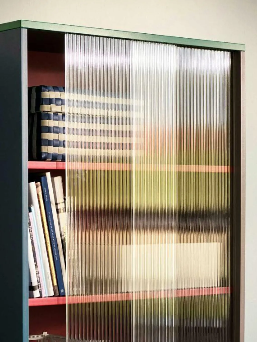 HAY Skåp & Vitrinskåp-Colour Cabinet Vitrinskåp, Glasdörr / Multi