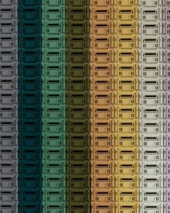 Barn HAY Boxar & Askar|Leksaksförvaring-Colour Crate Förvaringslåda S 17x26,5 cm, Powder