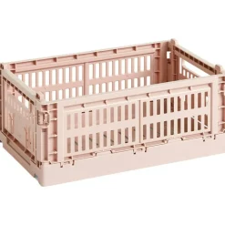 Barn HAY Boxar & Askar|Leksaksförvaring-Colour Crate Förvaringslåda S 17x26,5 cm, Powder